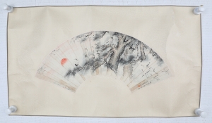 松鹤扇面(5)